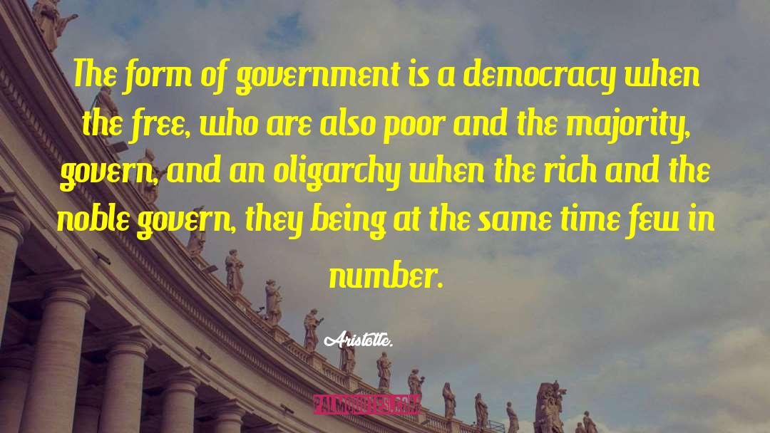 Oligarchy quotes by Aristotle.