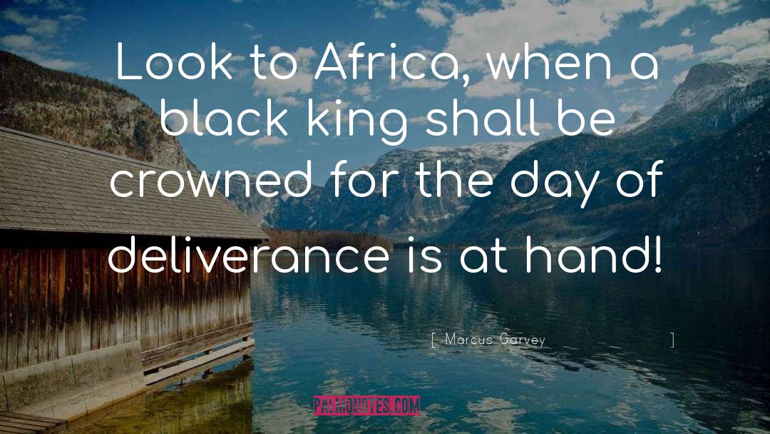 Olinka Africa quotes by Marcus Garvey