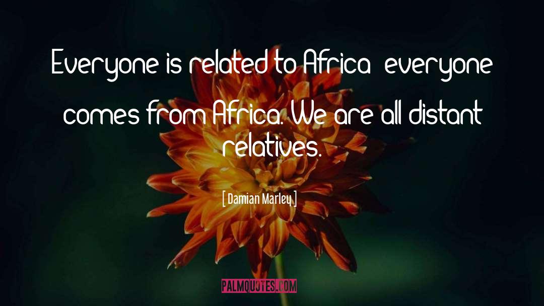 Olinka Africa quotes by Damian Marley