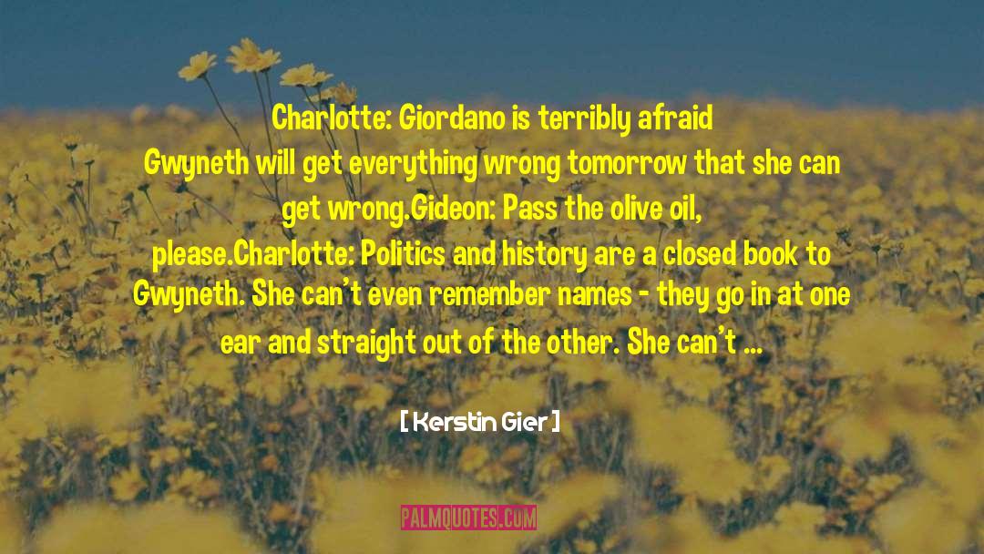Olive Oil quotes by Kerstin Gier