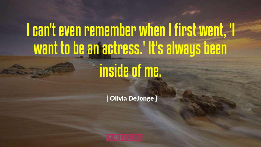 Olivia Kaspen quotes by Olivia DeJonge