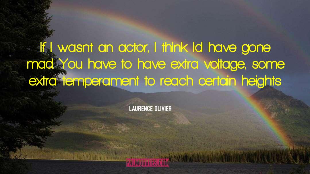 Olympia Heights quotes by Laurence Olivier