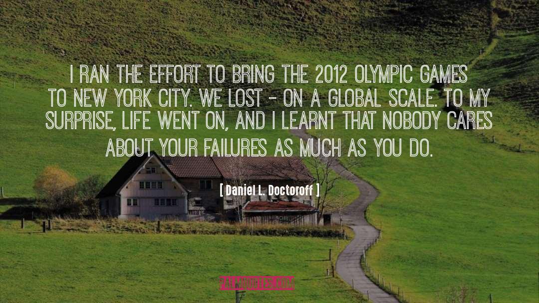 Olympic Games quotes by Daniel L. Doctoroff