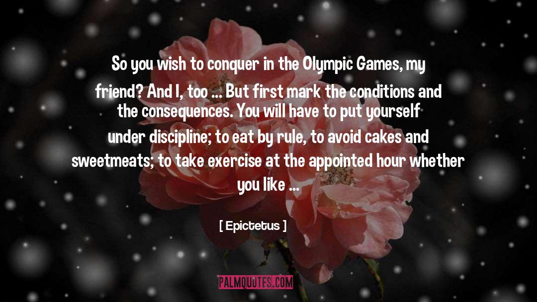 Olympic Games quotes by Epictetus