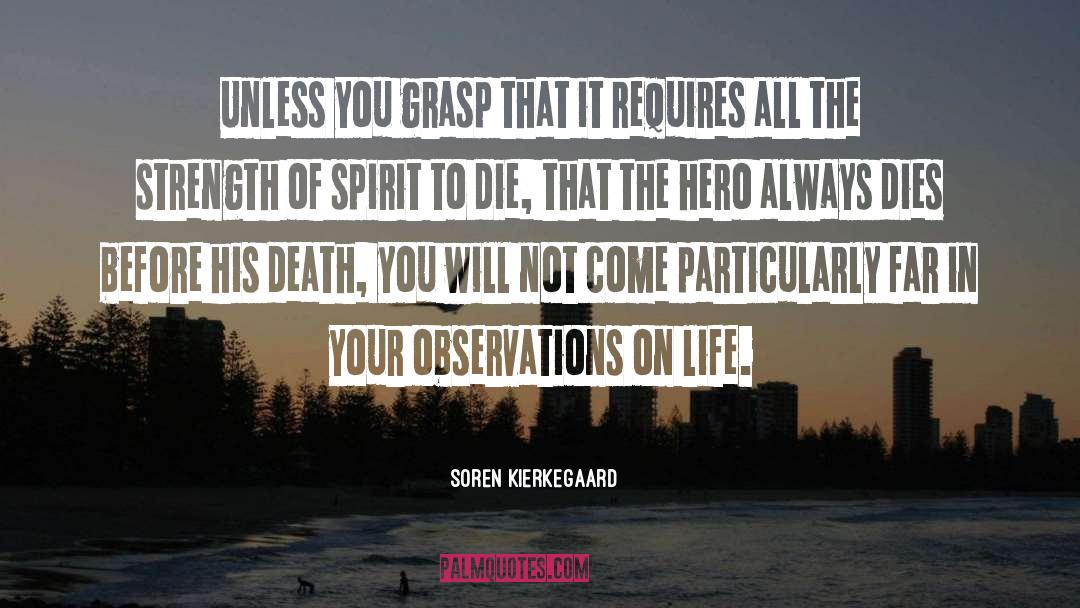 Olympic Hero quotes by Soren Kierkegaard