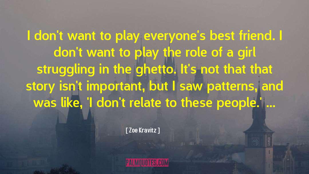 Olympic Story quotes by Zoe Kravitz