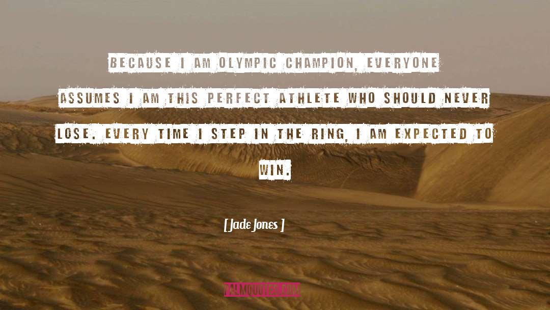 Olympic Swimmer quotes by Jade Jones