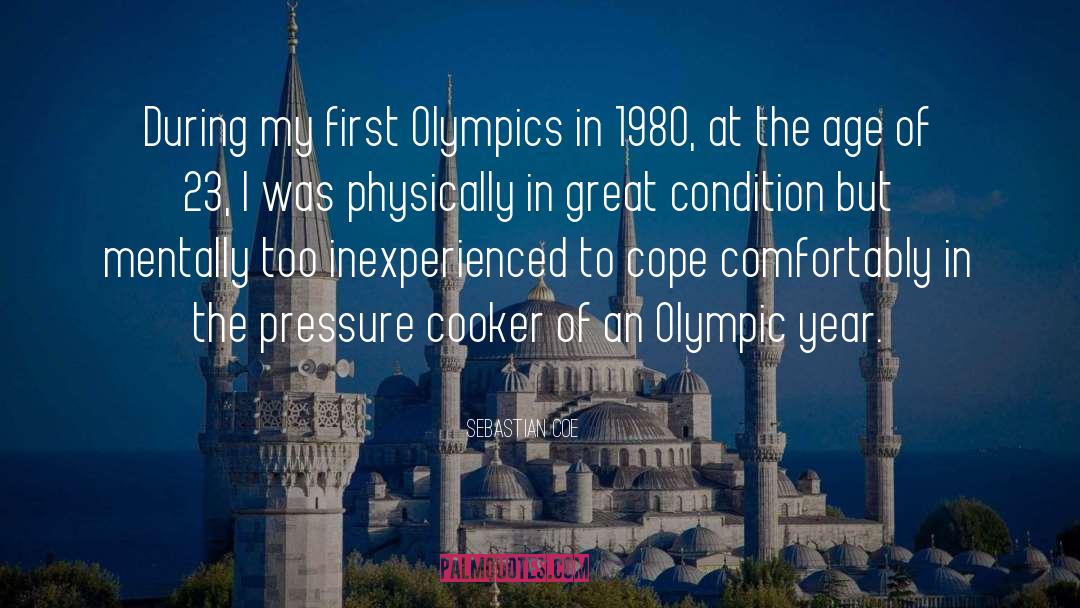 Olympic Swimmer quotes by Sebastian Coe