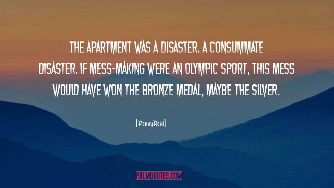 Olympic Swimmer quotes by Penny Reid
