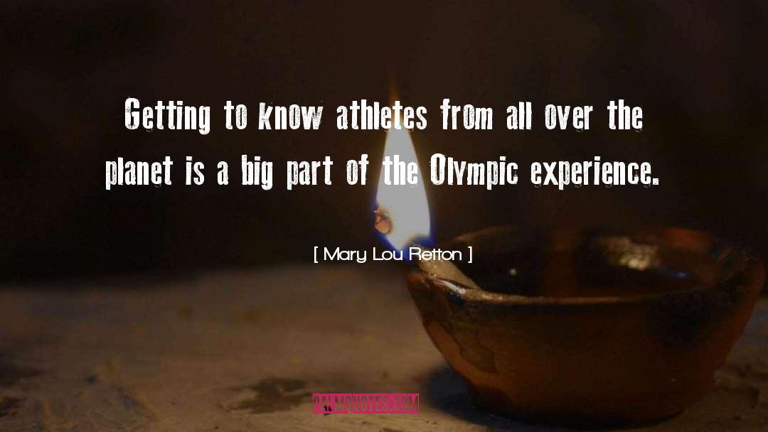 Olympic Swimmer quotes by Mary Lou Retton