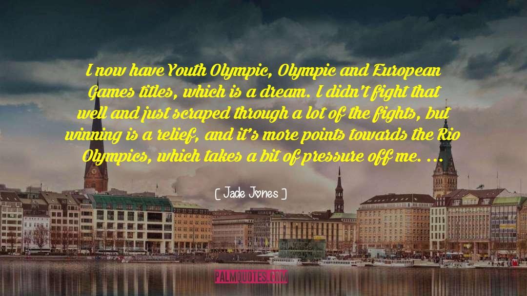 Olympic Weightlifting quotes by Jade Jones