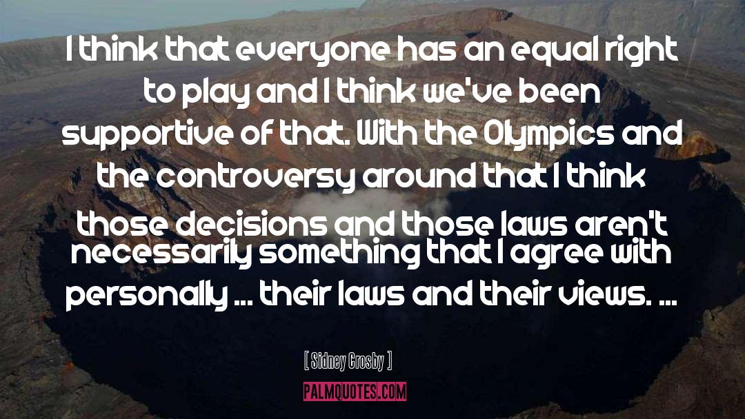 Olympics quotes by Sidney Crosby