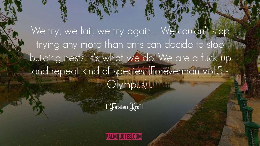 Olympus quotes by Torsten Krol