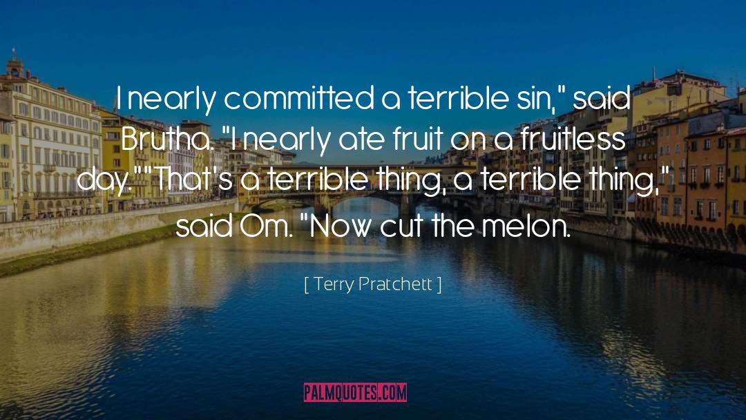 Om quotes by Terry Pratchett