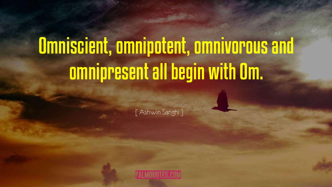 Om quotes by Ashwin Sanghi