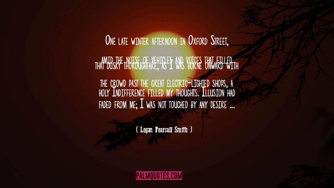 Om quotes by Logan Pearsall Smith