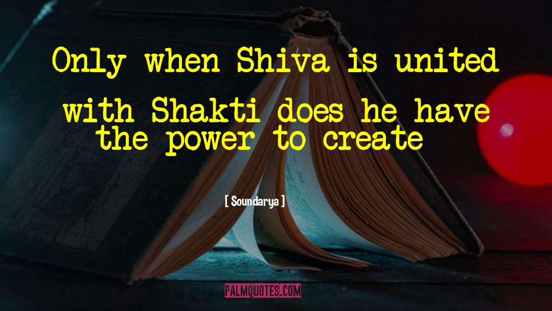 Om Shiva quotes by Soundarya