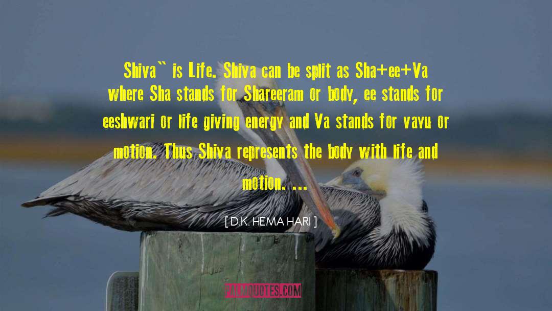 Om Shiva quotes by D.K. HEMA HARI