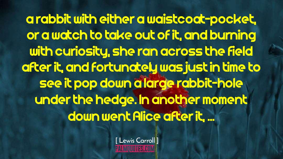 Omam Rabbit quotes by Lewis Carroll