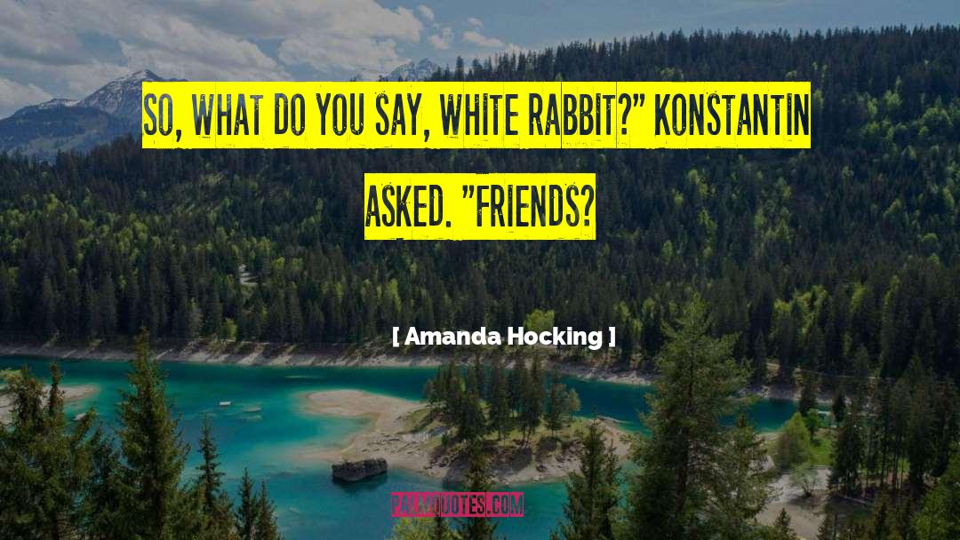Omam Rabbit quotes by Amanda Hocking