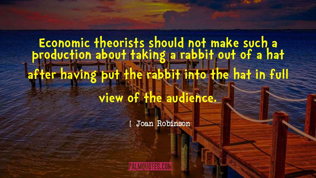 Omam Rabbit quotes by Joan Robinson