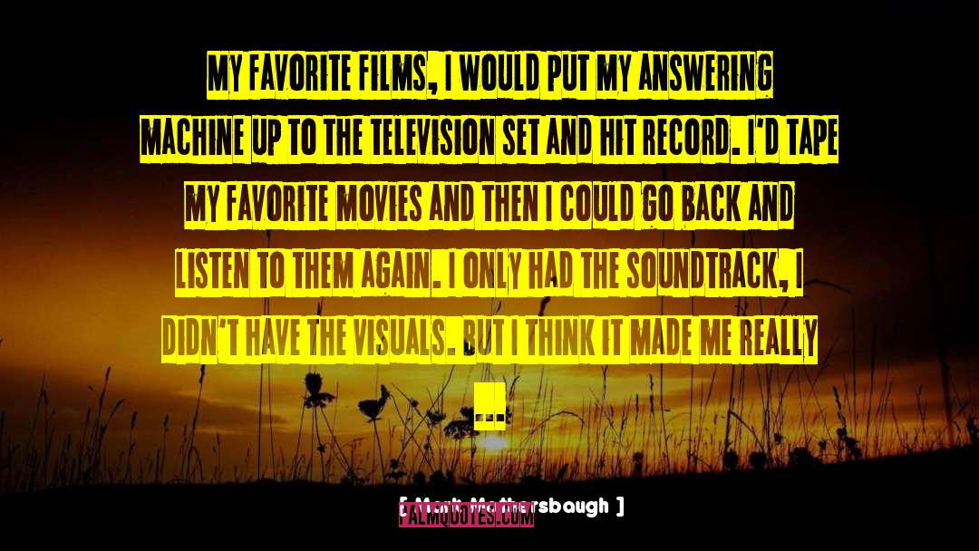 Ombak Movies quotes by Mark Mothersbaugh