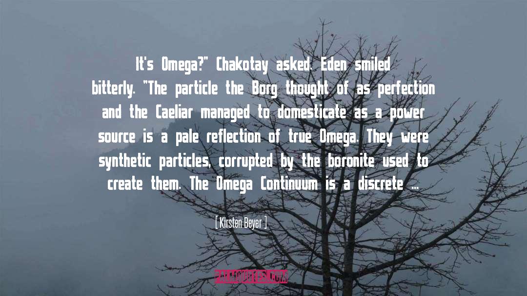 Omega quotes by Kirsten Beyer