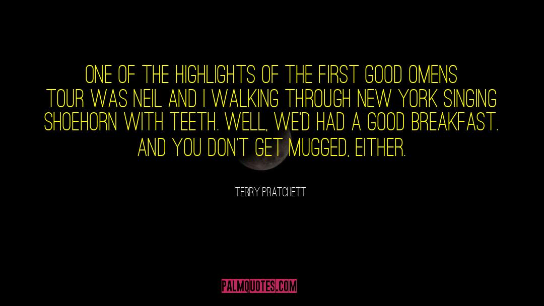 Omen quotes by Terry Pratchett
