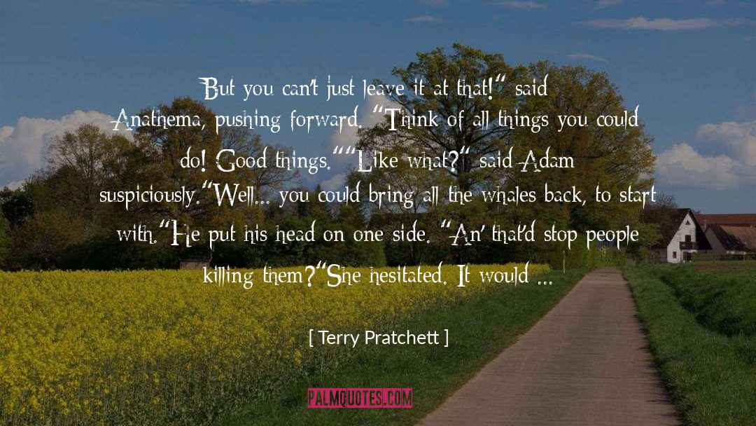Omens quotes by Terry Pratchett