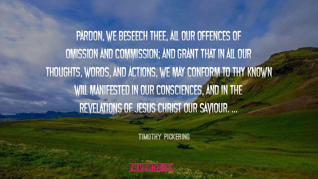 Omission quotes by Timothy Pickering