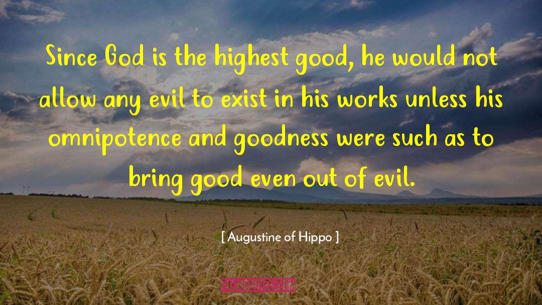 Omnipotence quotes by Augustine Of Hippo