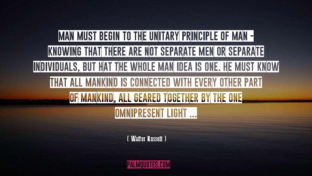 Omnipresent quotes by Walter Russell