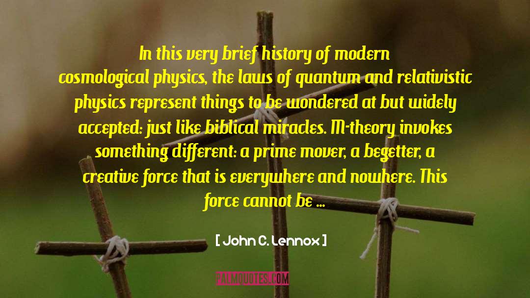 Omniscience quotes by John C. Lennox