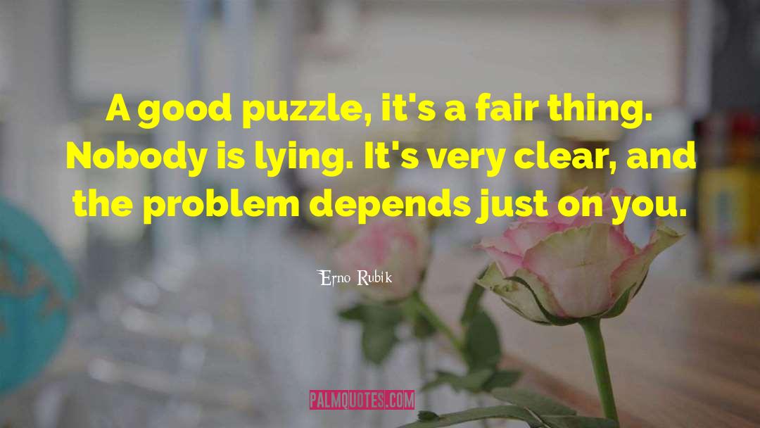 On A Clear Day quotes by Erno Rubik