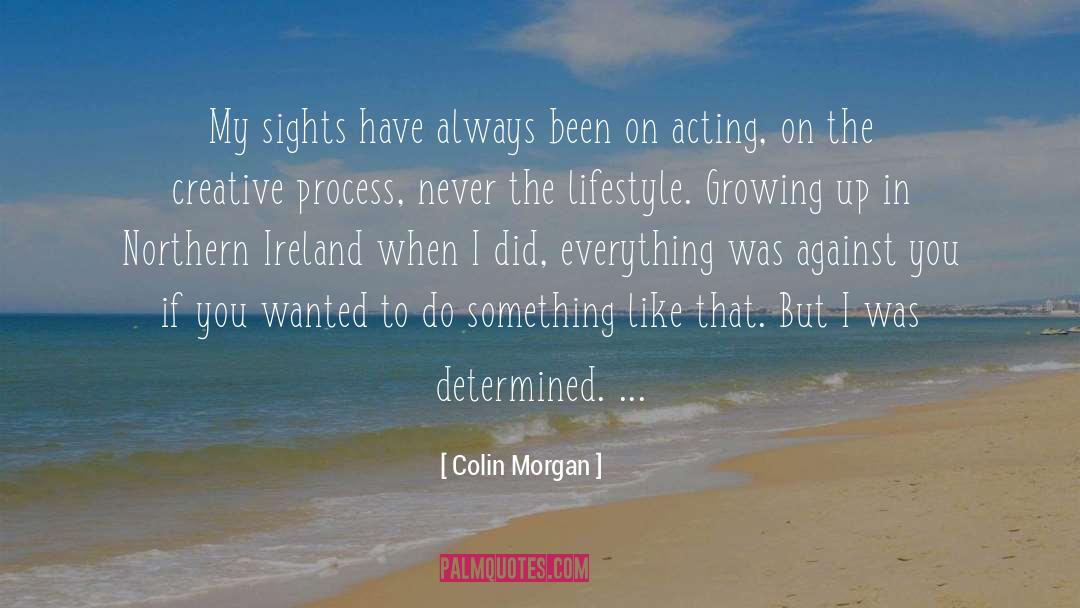 On Acting quotes by Colin Morgan