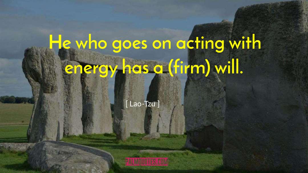 On Acting quotes by Lao-Tzu