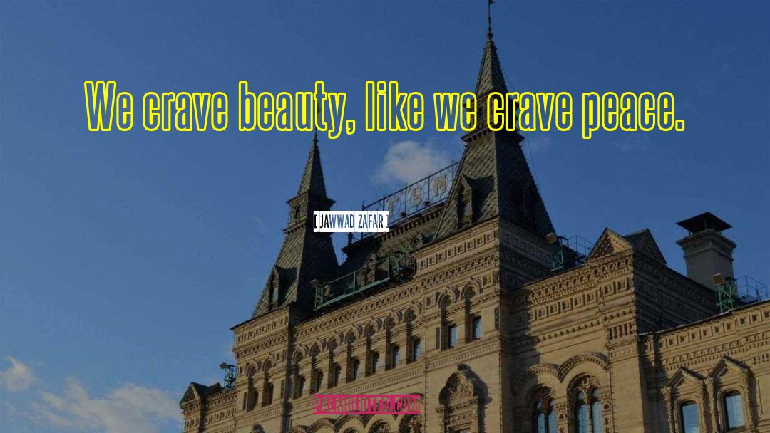 On Beauty quotes by Jawwad Zafar