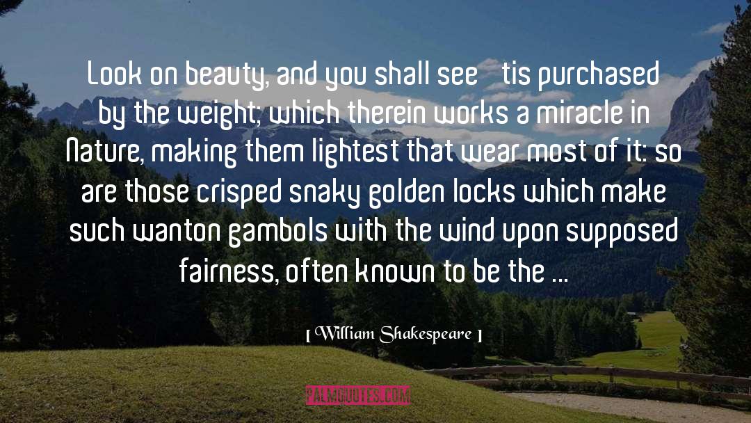 On Beauty quotes by William Shakespeare
