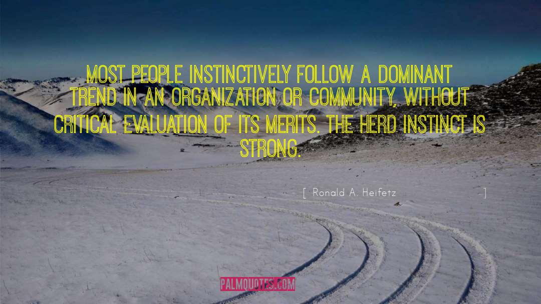 On Community quotes by Ronald A. Heifetz