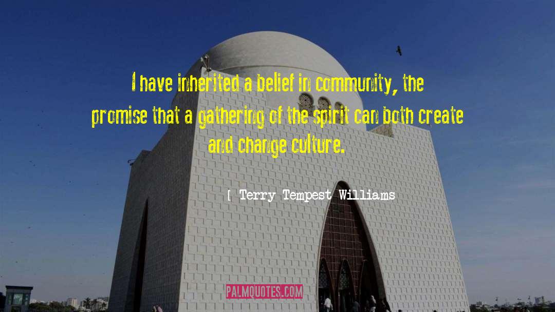 On Community quotes by Terry Tempest Williams
