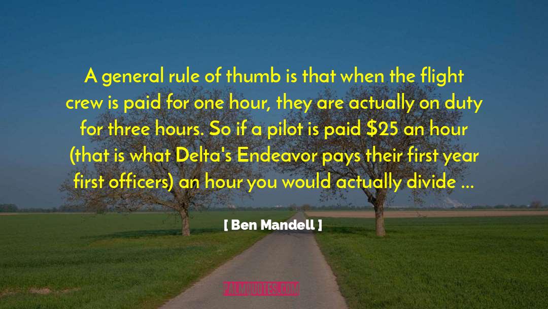 On Duty quotes by Ben Mandell