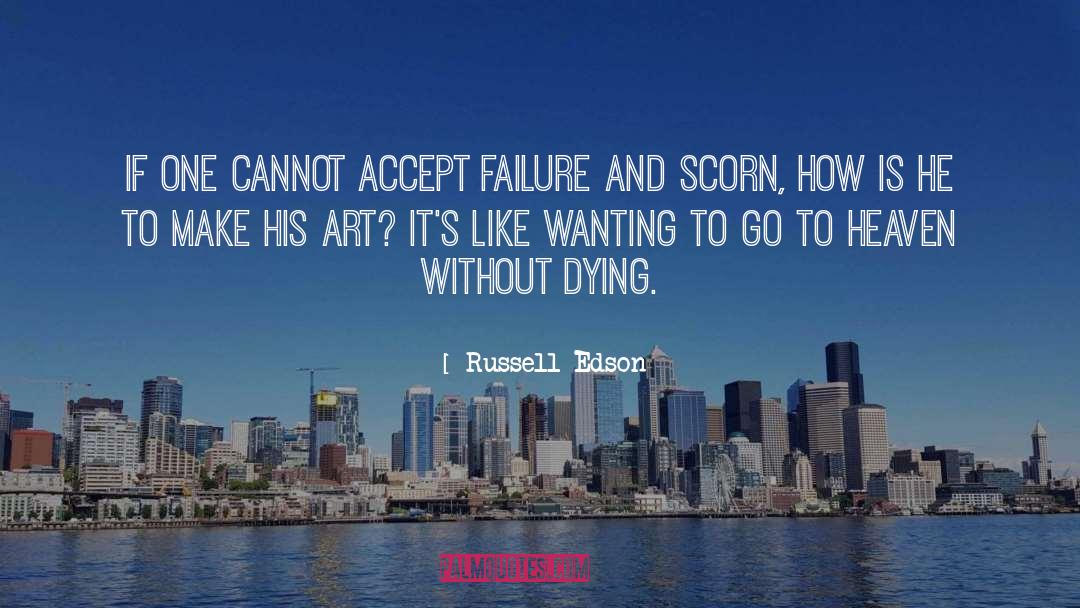 On Dying quotes by Russell Edson