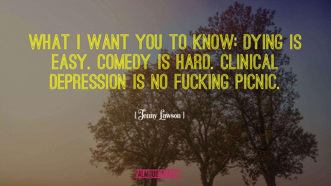 On Dying quotes by Jenny Lawson