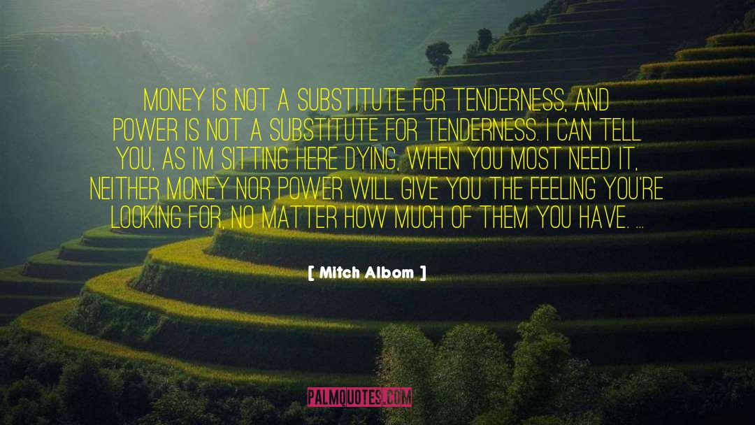 On Dying quotes by Mitch Albom