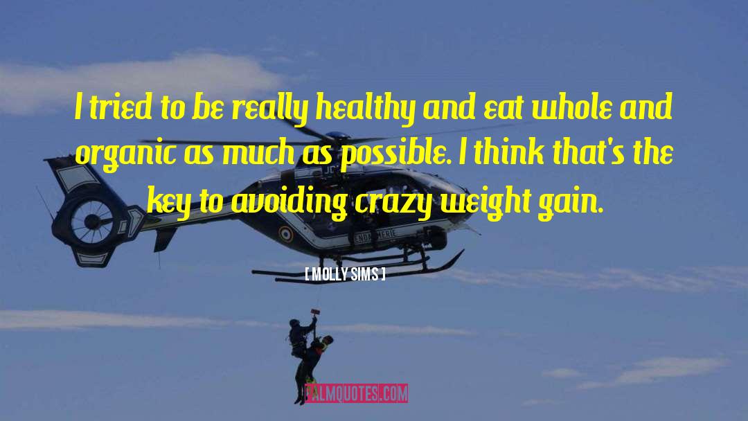 On Eat quotes by Molly Sims