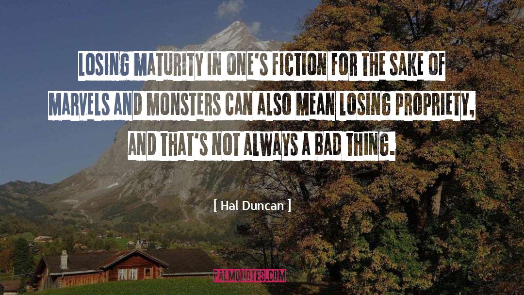 On Fiction quotes by Hal Duncan