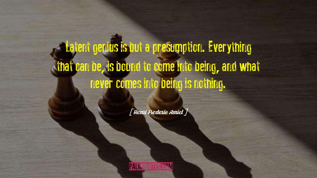 On Genius quotes by Henri Frederic Amiel