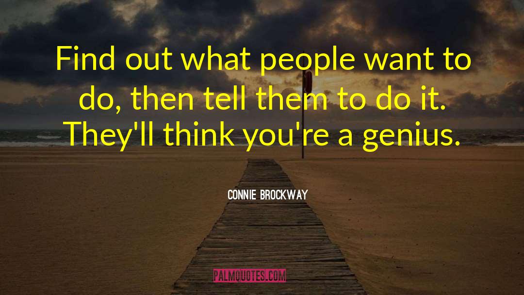 On Genius quotes by Connie Brockway