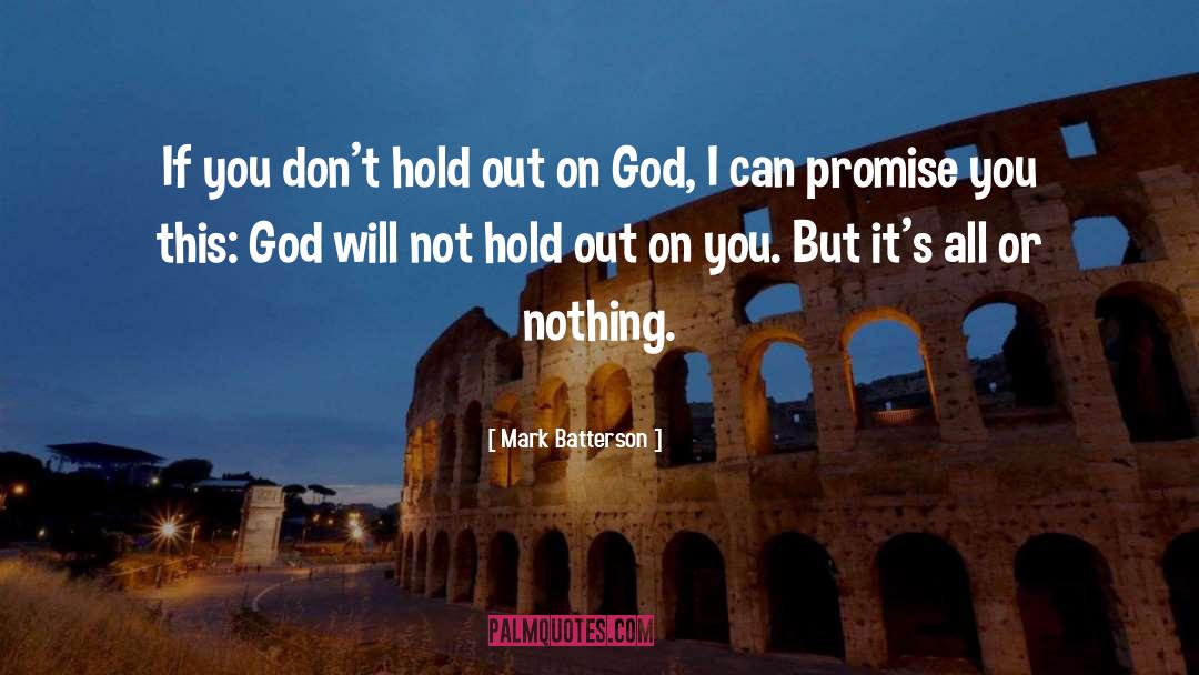On God quotes by Mark Batterson