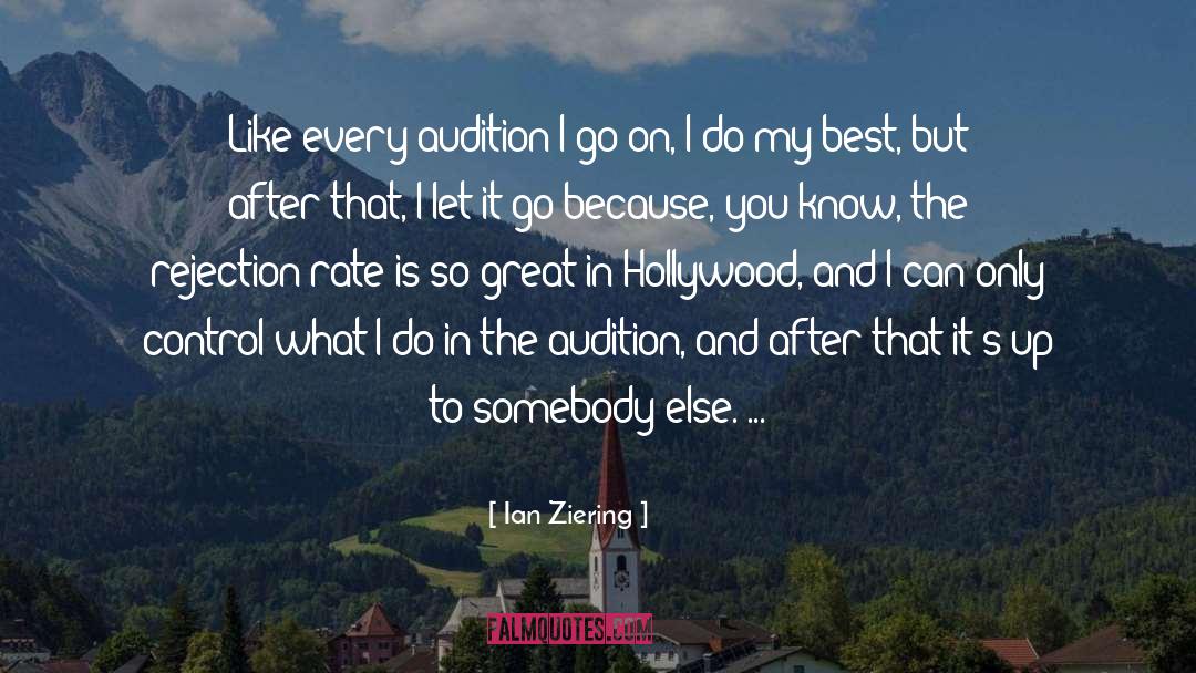 On Hollywood quotes by Ian Ziering